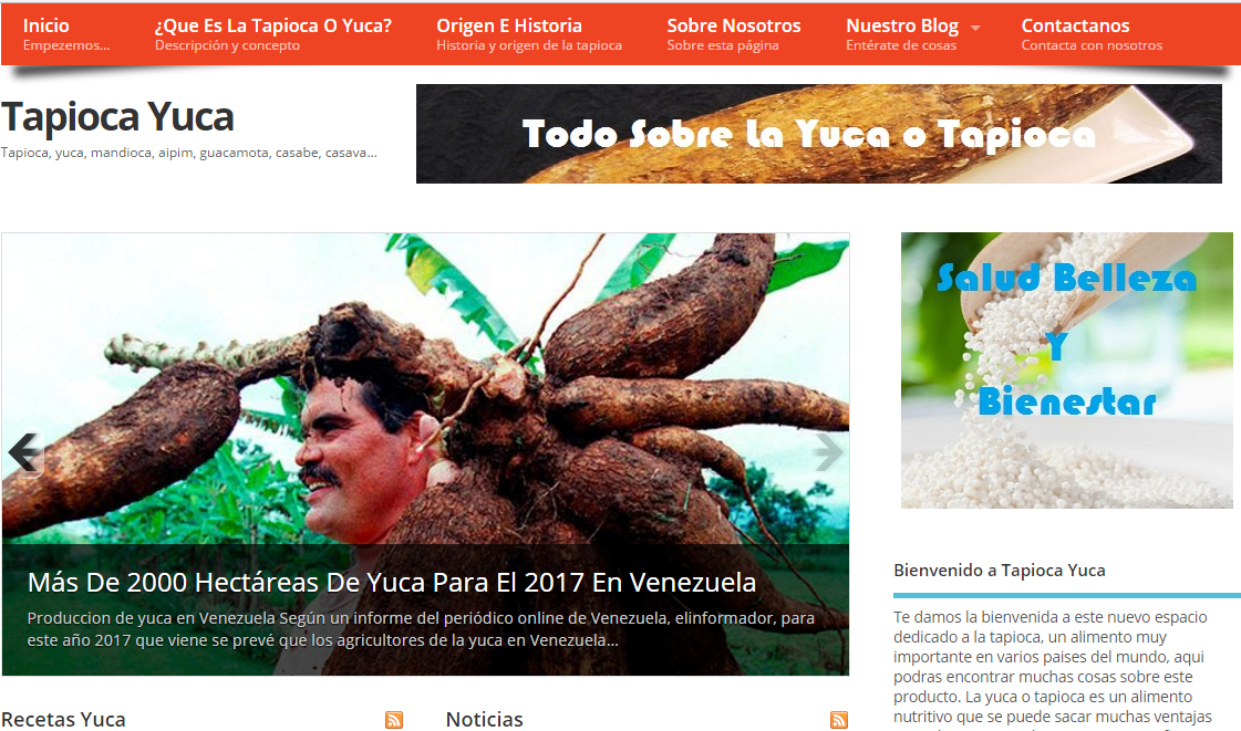 Web Oficial De La Tapioca
